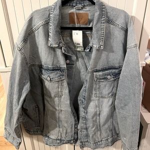 Oversized denim jacket size XXL